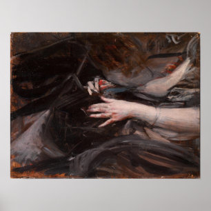 Boldini - Vrouwenhanden Poster
