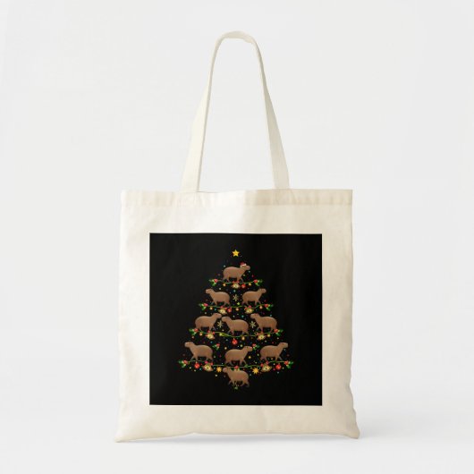 Boldog Karacsonyt Hongaars Vrolijk Kerstcadeau Tote Bag (Voorkant)