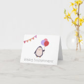 Boldog születésnapot Hongaarse verjaardag Kaart (Gele Bloem)