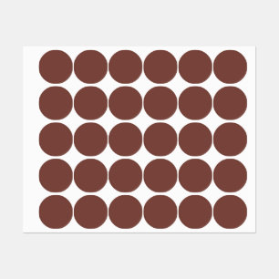 Bole (effen kleur) labels