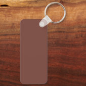 Bole (effen kleur) sleutelhanger (Achterkant)