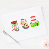 BOLEK EN LOLEK RECHTHOEKIGE STICKER (Envelop)