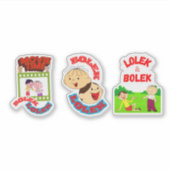 BOLEK EN LOLEK STICKER (Voorkant)