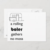 Boler briefkaart (Voorkant / Achterkant)