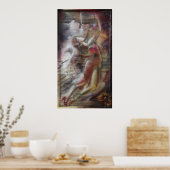 Bolero, Boléro print poster druppel vrouwen schild (Keuken)