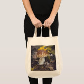 Bolete paddenstoel met gele bladeren tote bag (Voorkant (product))
