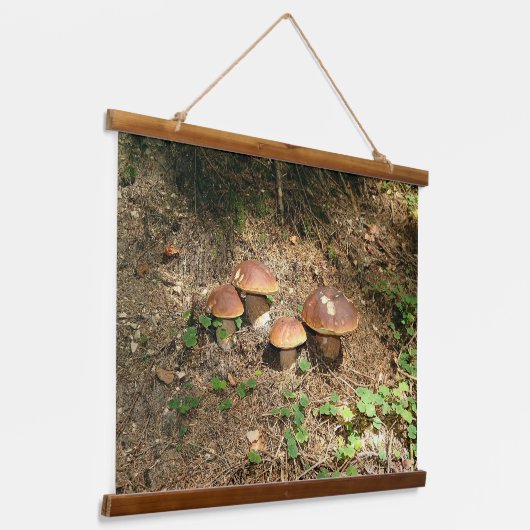 boletus hangend wandkleed (Gebogen)