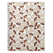 Boletus of Porcini-paddenstoel zonder naadloze, ei Notitieboek (Voorkant)