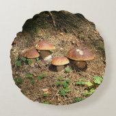 boletus rond kussen (Voorkant)