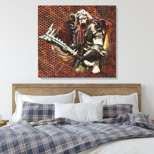 Bolg Canvas Afdruk (Insitu (Slaapkamer))