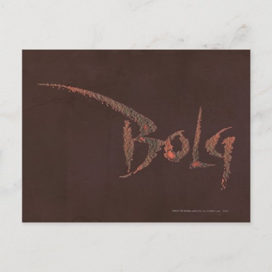 Bolg-naam Briefkaart (Voorkant)