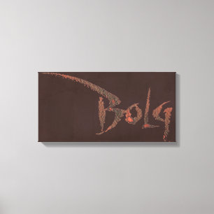 Bolg-naam Canvas Afdruk