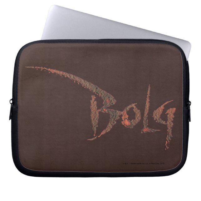 Bolg-naam Laptop Sleeve (Voorkant)