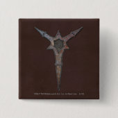 Bolg-pictogram Vierkante Button 5,1 Cm (Voorkant)