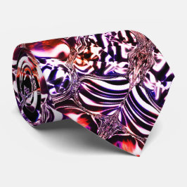 Bolhas de vidro o pedra gerando formas coloridas stropdas