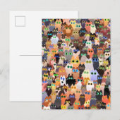 Boli bij katten briefkaart (Voorkant / Achterkant)