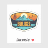 Boligee, Alabama Sticker (Vel)