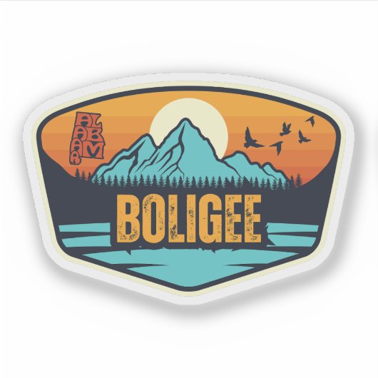 Boligee, Alabama Sticker (Voorkant)