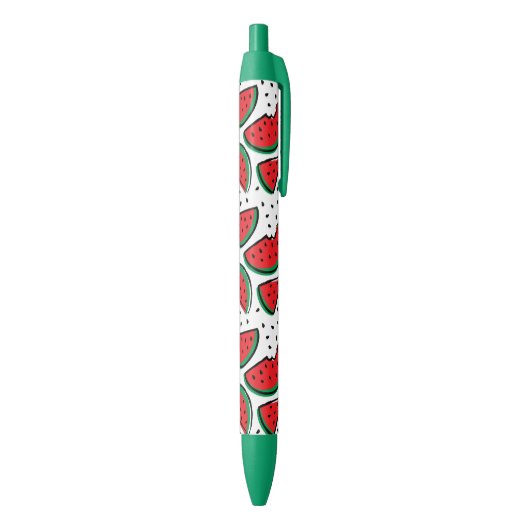 Bolígrafo Sandías - Tutti Frutti Zwarte Inkt Pen (Achterkant (Verticaal))