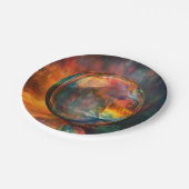 bolillustratie papieren bordje (Gekanteld)