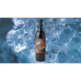 bolillustratie wijn etiket