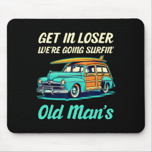 Bolinas Beach Surfer Mannen Vrouwen Surfplank Cool Muismat