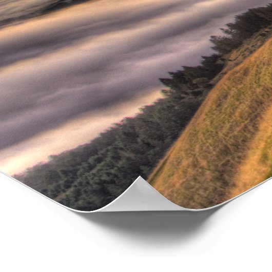 Bolinas Fog Poster (Hoek)