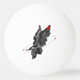 bolinha de ping pong 3 estatua arcanja  pingpongbal