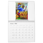 Bolivia 200 años libres kalender (Jan 2026)