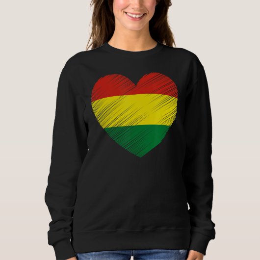 Bolivia Bolivia Flag Pride Support Bolivi Trui (Voorkant)