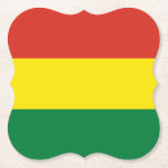 Bolivia (Bolivia) vlag Kartonnen Onderzetters<br><div class="desc">wereldwijde vlaggenproducten - Je kunt je eigen tekst toevoegen.</div>