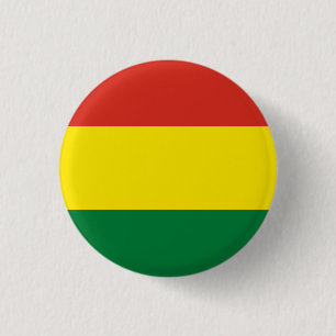 Bolivia (Bolivia) vlag Ronde Button 3,2 Cm