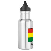 Bolivia (Bolivia) vlag Waterfles (Links)