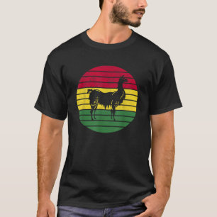 Bolivia Boliviaanse Llama Vintage Stijl Boliviaans T-shirt