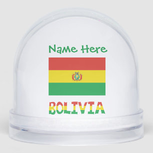 Bolivia Boliviaanse Vlag Groen Personalisatie  Sneeuwbol