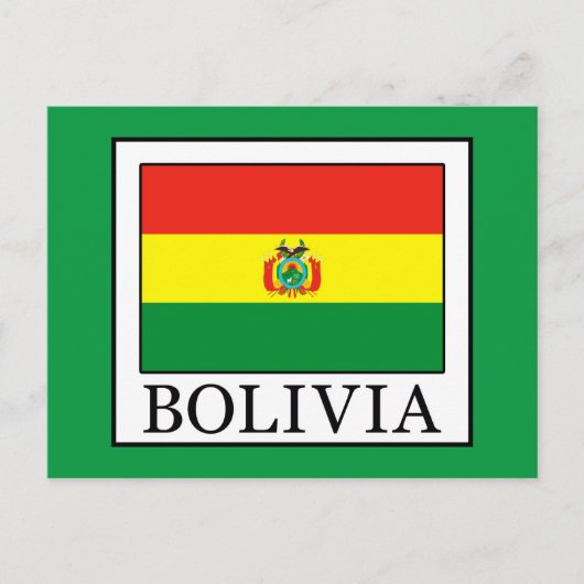 Bolivia Briefkaart (Voorkant)