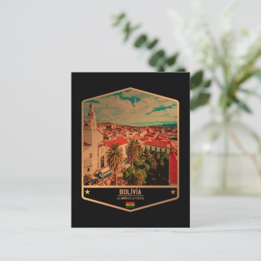 Bolivia Briefkaart (Staand voorkant)