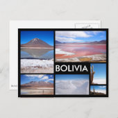 Bolivia briefkaart voor meerdere afbeeldingen coll (Voorkant / Achterkant)
