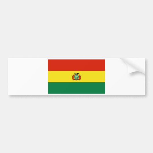 BOLIVIA BUMPERSTICKER (Voorkant)