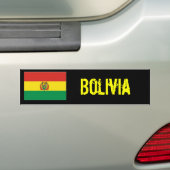 Bolivia bumpersticker (Op auto)