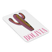 Bolivia cactus reisposter magneet (Rechterzijde)