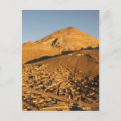 Bolivia Cerro Rico Berg in Potosi Briefkaart (Voorkant)