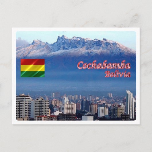Bolivia - Cochabamba - Cordillera Tunari - Briefkaart (Voorkant)