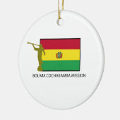 BOLIVIA COCHABAMBA MISSIE LDS CTR KERAMISCH ORNAMENT (Links)