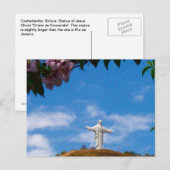 Bolivia Cochabamba Zuid Amerika Briefkaart (Voorkant / Achterkant)