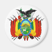 bolivia embleem magnet (Voorkant)
