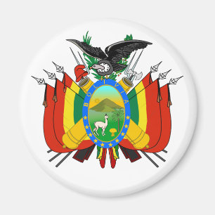 bolivia embleem magnet