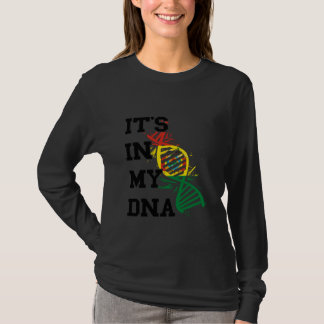 Bolivia Flag Het zit in mijn DNA Boliviaanse Roots T-shirt