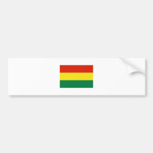 Bolivia FLAG International Bumpersticker