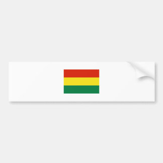 Bolivia FLAG International Bumpersticker